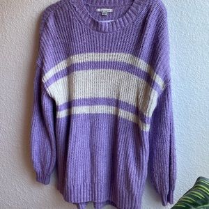 Purple American Eagle sweater